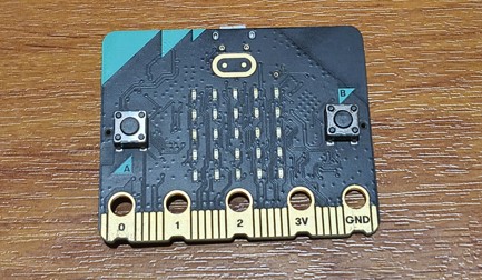 Το Micro:bit του έργου FeelSafe