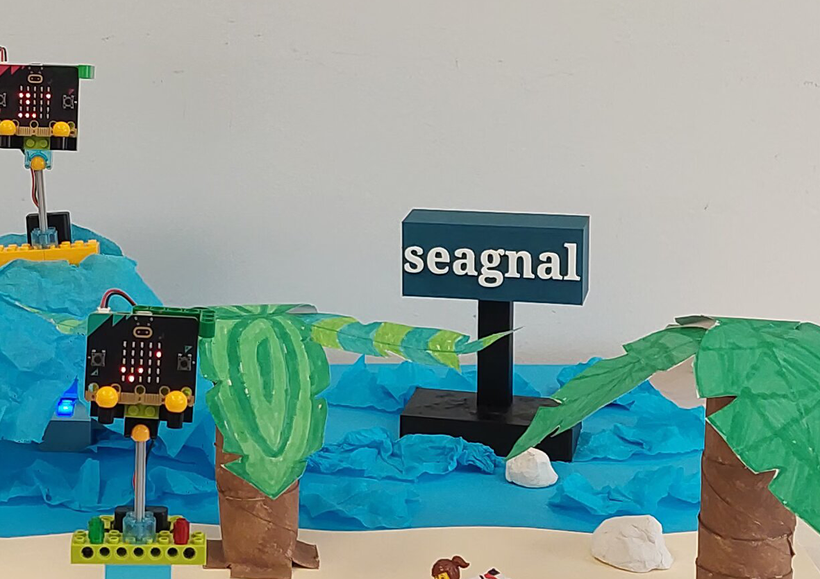 3D printed λογότυπο Seagnal